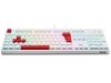 Svive Triton Full red switch (vit) Gamingtangentbord i full storlek, mekaniskt, nordisk layout, RGB,PBT-keykaps#2