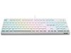 Svive Triton Full red switch (vit) Gamingtangentbord i full storlek, mekaniskt, nordisk layout, RGB,PBT-keykaps#5