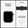 Apple Watch Series 8 GPS + Cellular, 41mm Midnatt Aluminiumboett med Midnatt Sportband#2