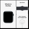 Apple Watch Series 8 GPS + Cellular, 45mm Midnatt Aluminiumboett med Midnatt Sportband#2
