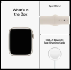 Apple Watch Series 8 GPS + Cellular, 45mm Stjärnglans Aluminiumboett med Stjärnglans Sportband#2