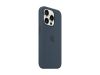 Apple Iphone 15 Pro Silicone Case With Magsafe - Storm Blue#1