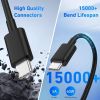 45W Snabbladdare USB-C-Charger för Samsung Galaxy S25 Ultra S24 S23 S22 S21 FE 5G S20, Tab S8 S9, Macbook, iPad, iPhone 16 15, Google Pixel 9 8 7, Laddare PD USBC Plug med 2M typ C-kabel#5