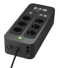 Eaton 3S 550 DIN, 550VA/330W, 3+3 utgångar, USB