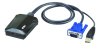 Aten Laptop USB Console Adapter, bärbar USB-konsol för snabbåtkomst till servrar, VGA#1