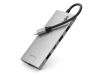 iiglo 9-i-1 Slim MultiPort Docking (ljusgrå) USB-C 87W PD, 2+2 USB-A, 2xHDMI, 1+1 USB-C, Ethernet#2