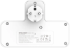 Grenuttag/laddare SiGN 20W med LED-nattlampa, 2-vägs, 2xUSB-A, 1xUSB-C - Vit#4