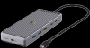 Unisynk 12 Port USB-C Hub 8K 100W Grey#2